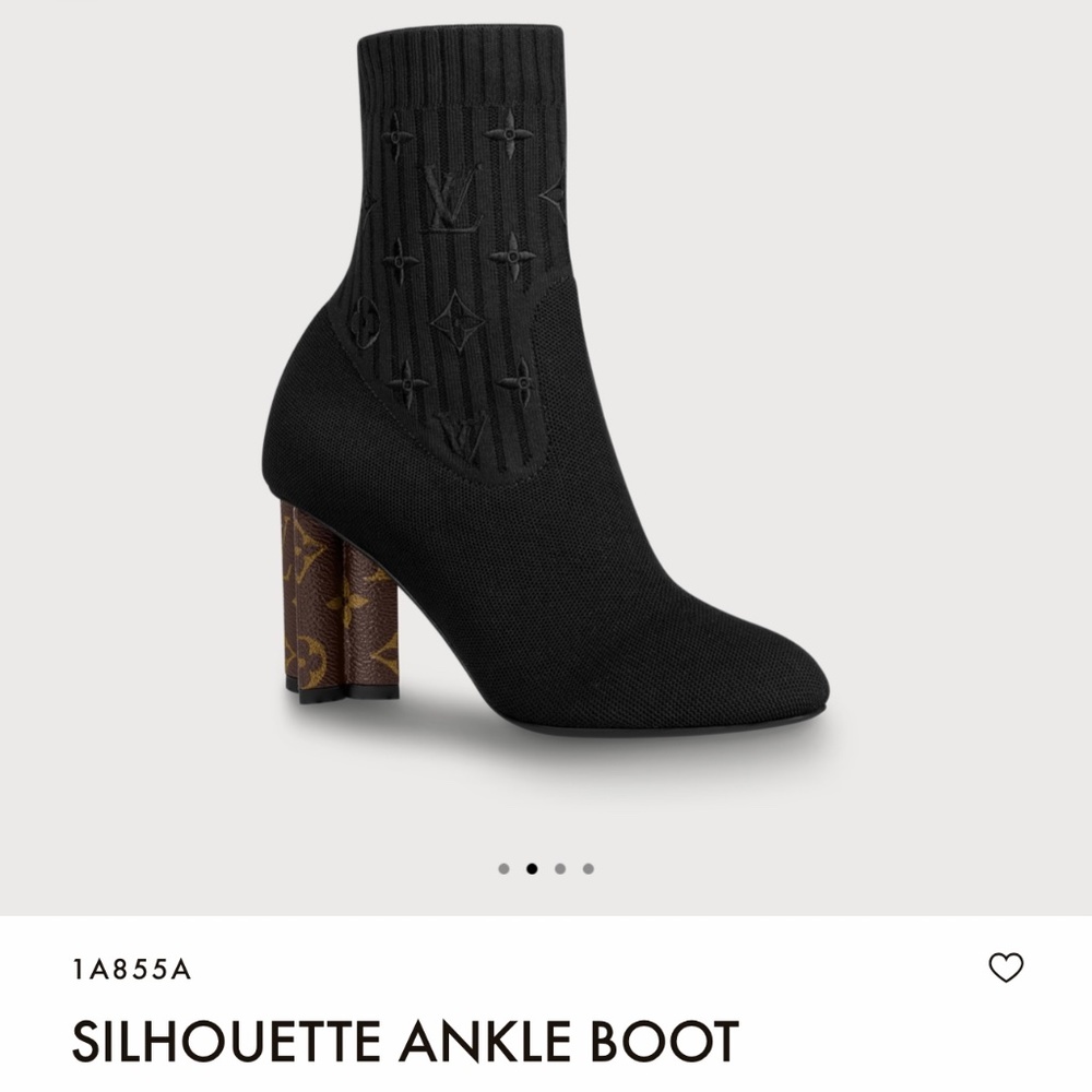 LV Silhouette Ankle Boots